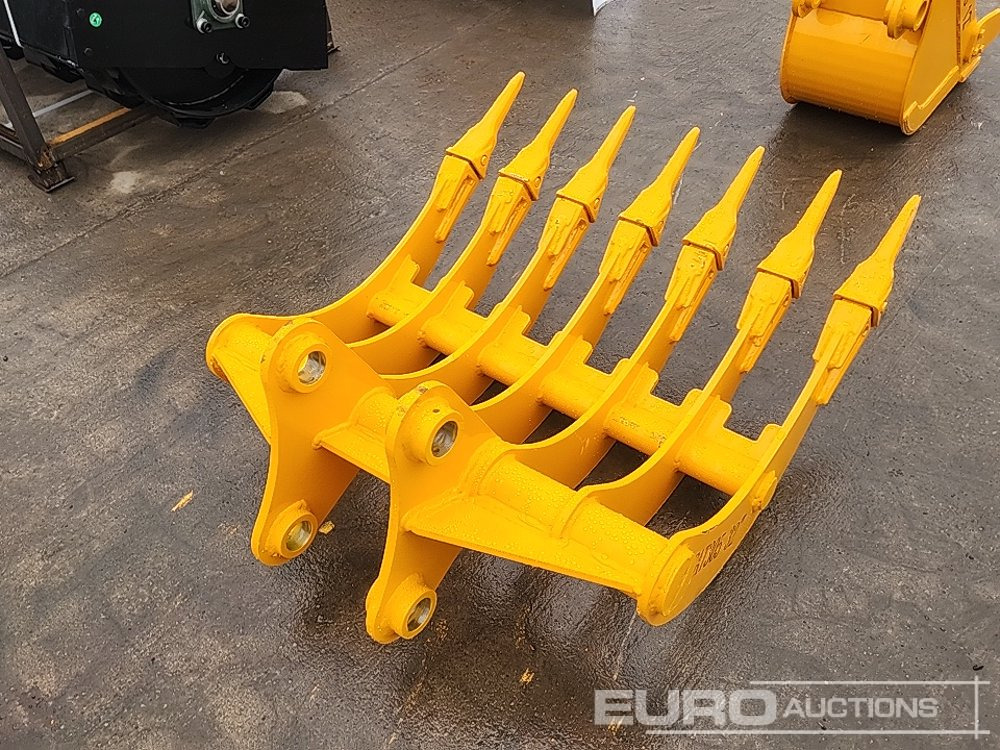 Unused 32" Rake 45mm Pin to suit 4-6 Ton Excavator - 버킷 : 사진 3 Unused 32" Rake 45mm Pin to suit 4-6 Ton Excavator - 버킷 : 사진 3