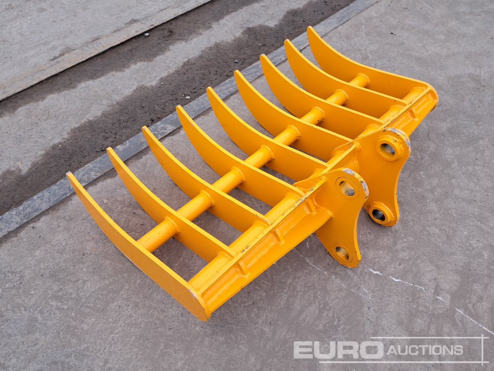Unused 44" Rake 45mm Pin to suit 4-6 Ton Excavator - 버킷 : 사진 2 Unused 44" Rake 45mm Pin to suit 4-6 Ton Excavator - 버킷 : 사진 2