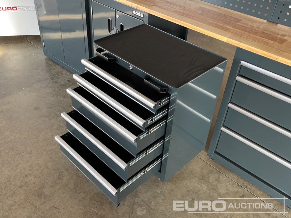 건설장비 Unused Boss 2.6m 9 Drawer, 5 Cabinet Tool Station : 사진 13 건설장비 Unused Boss 2.6m 9 Drawer, 5 Cabinet Tool Station : 사진 13