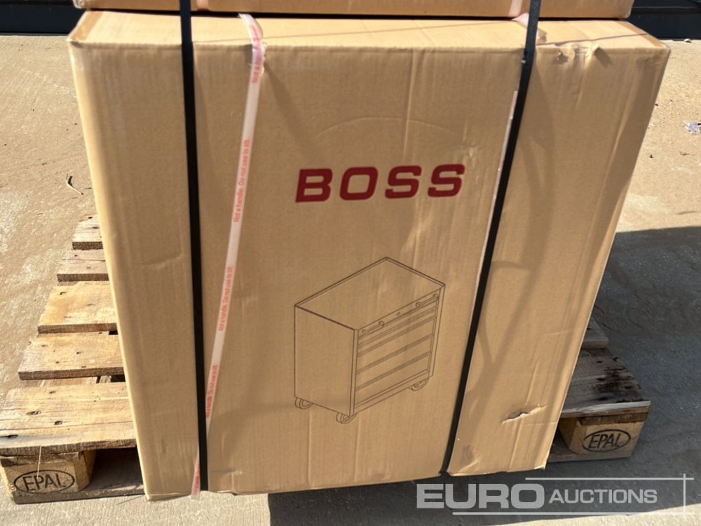 건설장비 Unused Boss 2.6m 9 Drawer, 5 Cabinet Tool Station : 사진 20 건설장비 Unused Boss 2.6m 9 Drawer, 5 Cabinet Tool Station : 사진 20