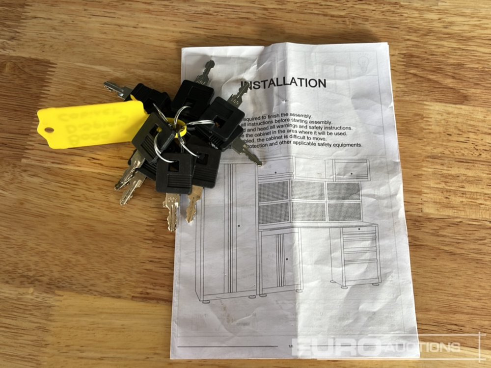 건설장비 Unused Boss 2.6m 9 Drawer, 5 Cabinet Tool Station : 사진 18 건설장비 Unused Boss 2.6m 9 Drawer, 5 Cabinet Tool Station : 사진 18