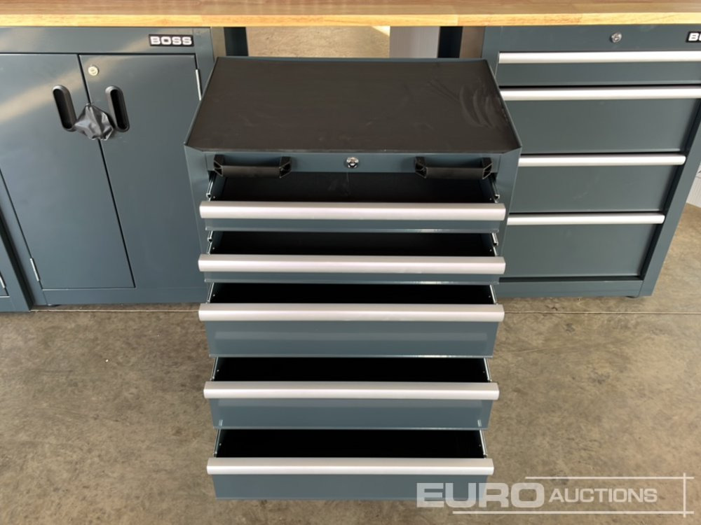 건설장비 Unused Boss 2.6m 9 Drawer, 5 Cabinet Tool Station : 사진 14 건설장비 Unused Boss 2.6m 9 Drawer, 5 Cabinet Tool Station : 사진 14