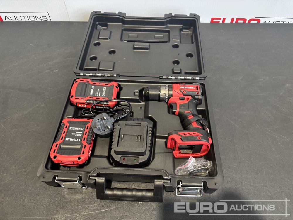 Unused Boss CIW-338D 3/8" Brushless Drill, 2 x 2.0AH Battery with Charger (Makita Style with Impact Function) - 작업장 장비 : 사진 2 Unused Boss CIW-338D 3/8" Brushless Drill, 2 x 2.0AH Battery with Charger (Makita Style with Impact Function) - 작업장 장비 : 사진 2