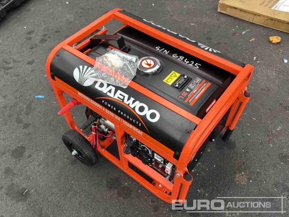 Unused Daewoo GDAW190AC 3.6Kw Petrol Generator - 엔진 : 사진 1 Unused Daewoo GDAW190AC 3.6Kw Petrol Generator - 엔진 : 사진 1