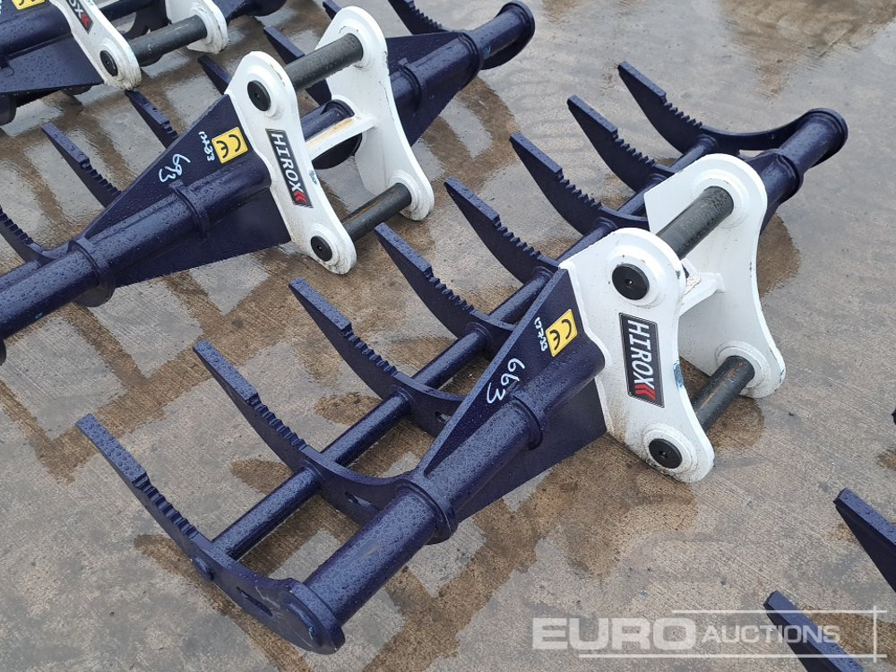 Unused Hirox 72" Rake 65mm Pin to suit 13 Ton Excavator - 버킷 : 사진 2 Unused Hirox 72" Rake 65mm Pin to suit 13 Ton Excavator - 버킷 : 사진 2