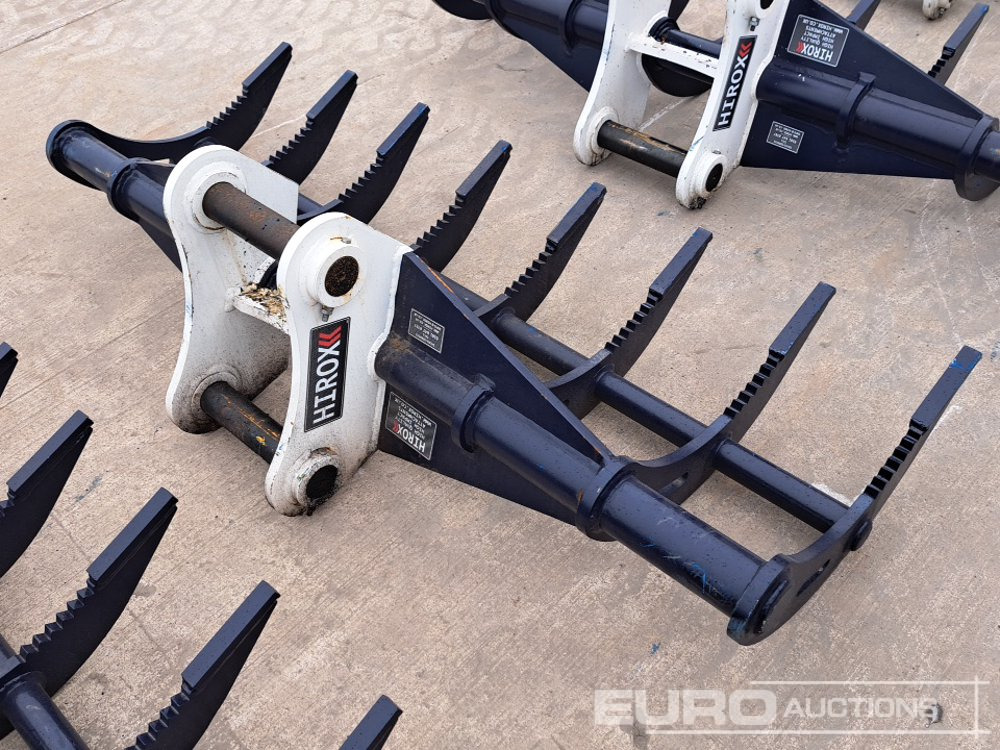 Unused Hirox 72" Rake 65mm Pin to suit 13 Ton Excavator - 버킷 : 사진 3 Unused Hirox 72" Rake 65mm Pin to suit 13 Ton Excavator - 버킷 : 사진 3