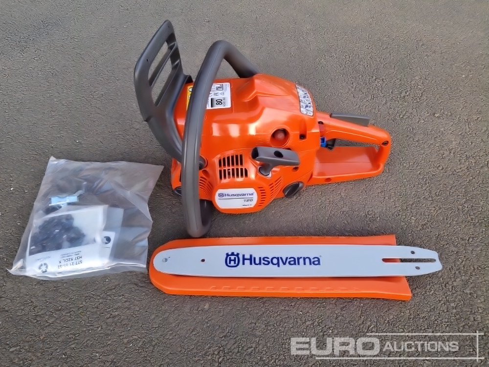 Unused Husqvarna 120 Mark II 14" Petrol Chain Saw - 작업장 장비 : 사진 2 Unused Husqvarna 120 Mark II 14" Petrol Chain Saw - 작업장 장비 : 사진 2