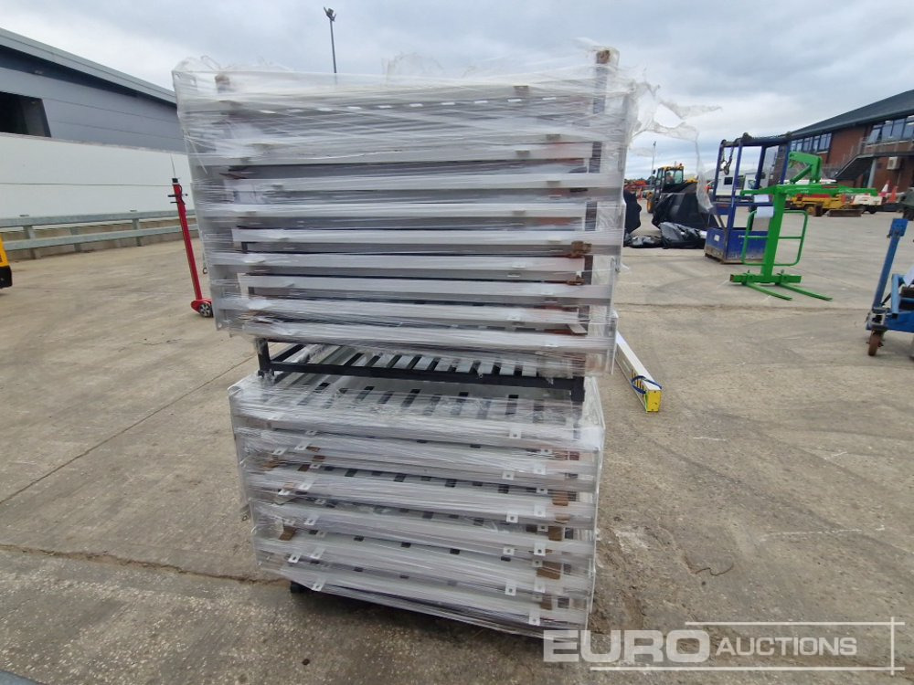 Unused KMY Industrial 1040mm x 1000mm Galvanized Iron Fence Panel (40 of) - 건설장비 : 사진 2 Unused KMY Industrial 1040mm x 1000mm Galvanized Iron Fence Panel (40 of) - 건설장비 : 사진 2