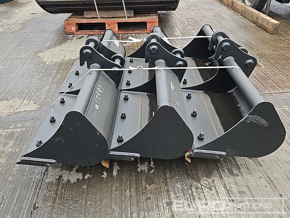 Unused Miller 36", 36", 36" Ditching Bucket 35mm Pin to suit Mini Excavator - 버킷 : 사진 2 Unused Miller 36", 36", 36" Ditching Bucket 35mm Pin to suit Mini Excavator - 버킷 : 사진 2