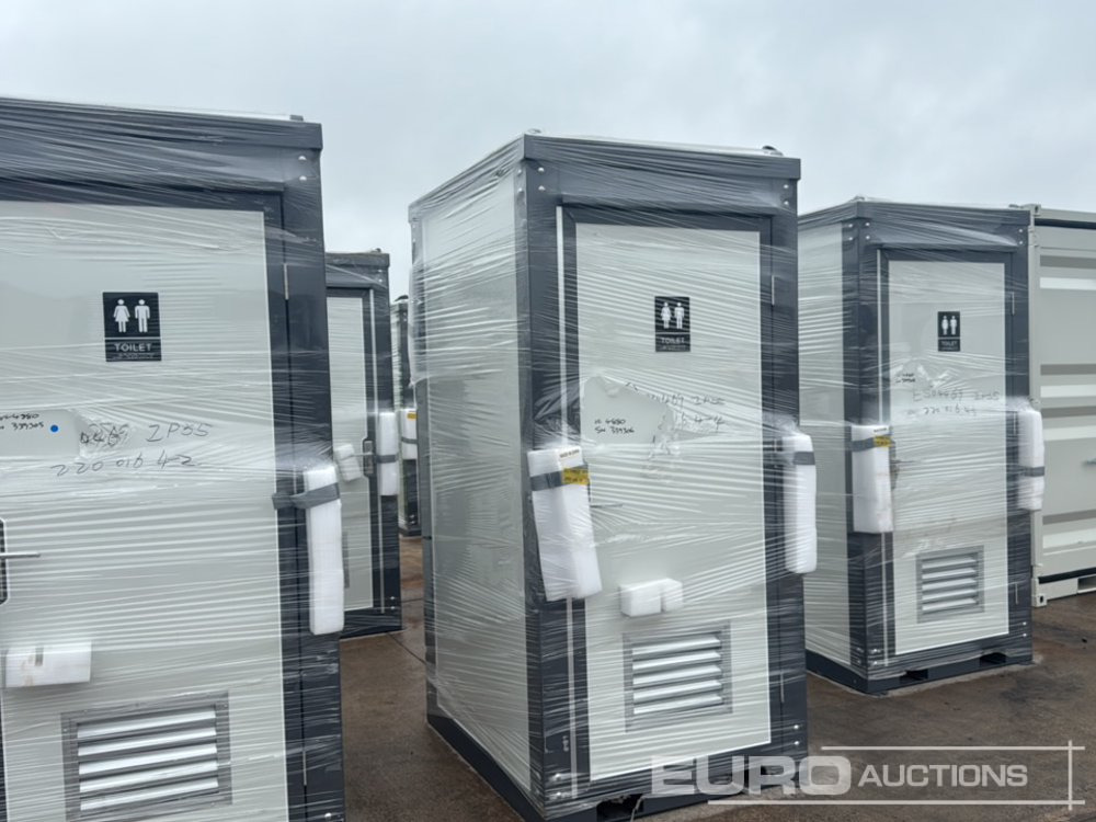 Unused Single Toilet Cubicle, One Toilet, Basin (Cannot Be Reconsigned) - 배송 컨테이너 : 사진 4 Unused Single Toilet Cubicle, One Toilet, Basin (Cannot Be Reconsigned) - 배송 컨테이너 : 사진 4