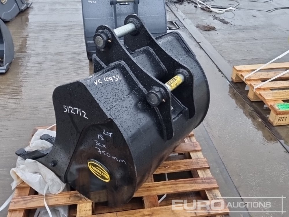 Unused Strickland 30" Digging Bucket 45mm Pin to suit 4-6 Ton Excavator - 버킷 : 사진 3 Unused Strickland 30" Digging Bucket 45mm Pin to suit 4-6 Ton Excavator - 버킷 : 사진 3