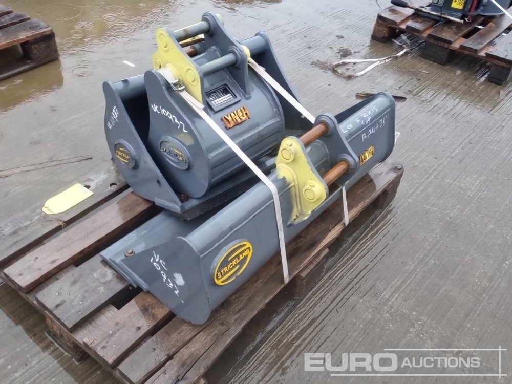 Unused Strickland 36" Ditching, 24", 12" Digging Bucket 30mm Pin to suit Mini Excavator - 버킷 : 사진 3 Unused Strickland 36" Ditching, 24", 12" Digging Bucket 30mm Pin to suit Mini Excavator - 버킷 : 사진 3