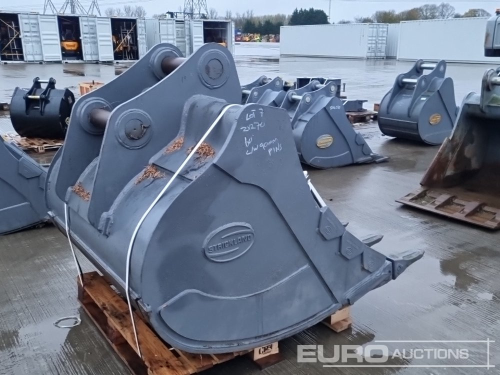 Unused Strickland 60" Digging Bucket 90mm Pin to suit 30 Ton Excavator - 버킷 : 사진 5 Unused Strickland 60" Digging Bucket 90mm Pin to suit 30 Ton Excavator - 버킷 : 사진 5