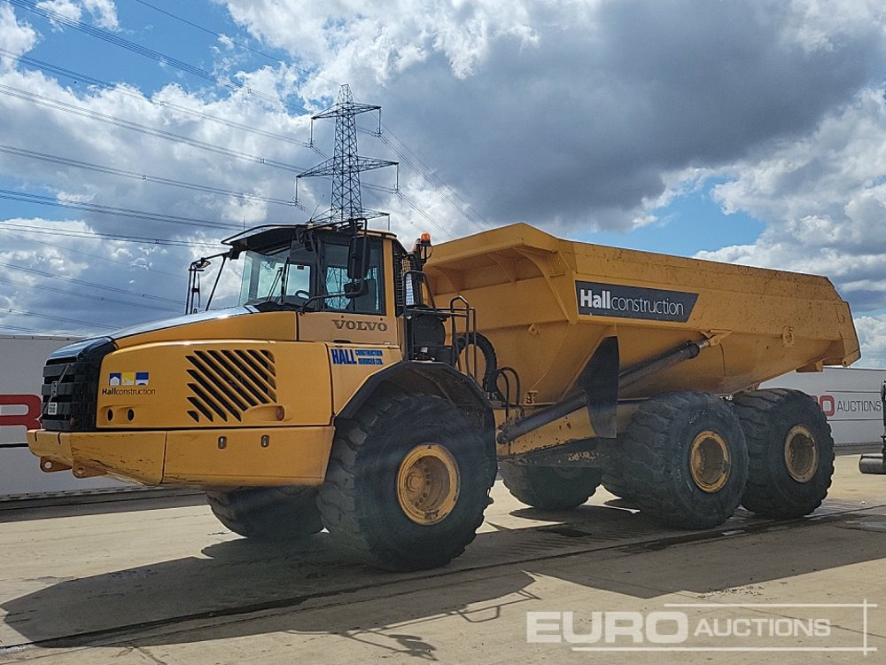 Volvo A40E - 관절 덤프 : 사진 1 Volvo A40E - 관절 덤프 : 사진 1