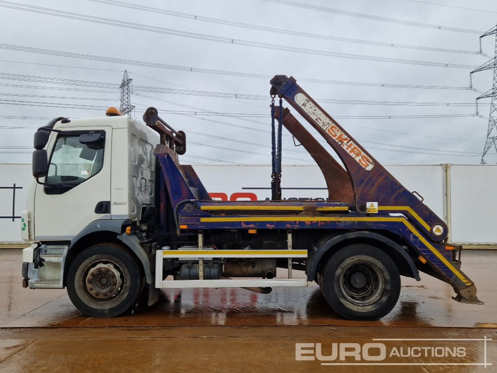 Volvo FL240 - 스킵 로더 트럭 : 사진 2 Volvo FL240 - 스킵 로더 트럭 : 사진 2