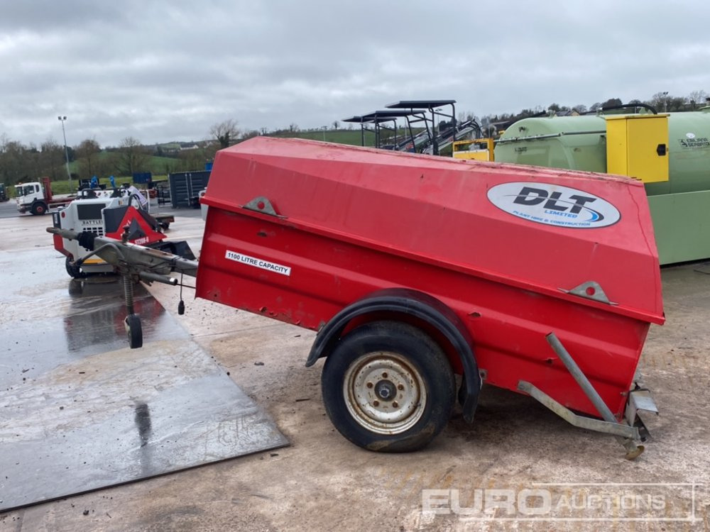 Western 1100 Litre Single Axle Bunded Fuel Bowser, 12 Volt Pump - 저장 탱크 : 사진 2 Western 1100 Litre Single Axle Bunded Fuel Bowser, 12 Volt Pump - 저장 탱크 : 사진 2