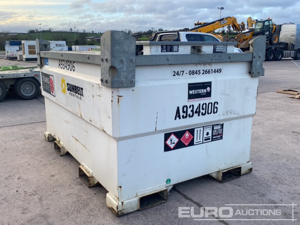 Western 2980 LitreStatic Bunded Fuel Bowser - 저장 탱크 : 사진 2 Western 2980 LitreStatic Bunded Fuel Bowser - 저장 탱크 : 사진 2