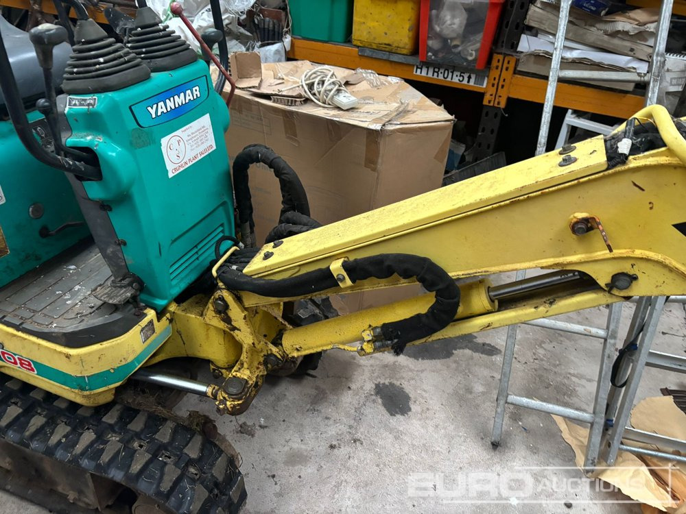 Yanmar SV08-1 - 미니 굴삭기 : 사진 4 Yanmar SV08-1 - 미니 굴삭기 : 사진 4