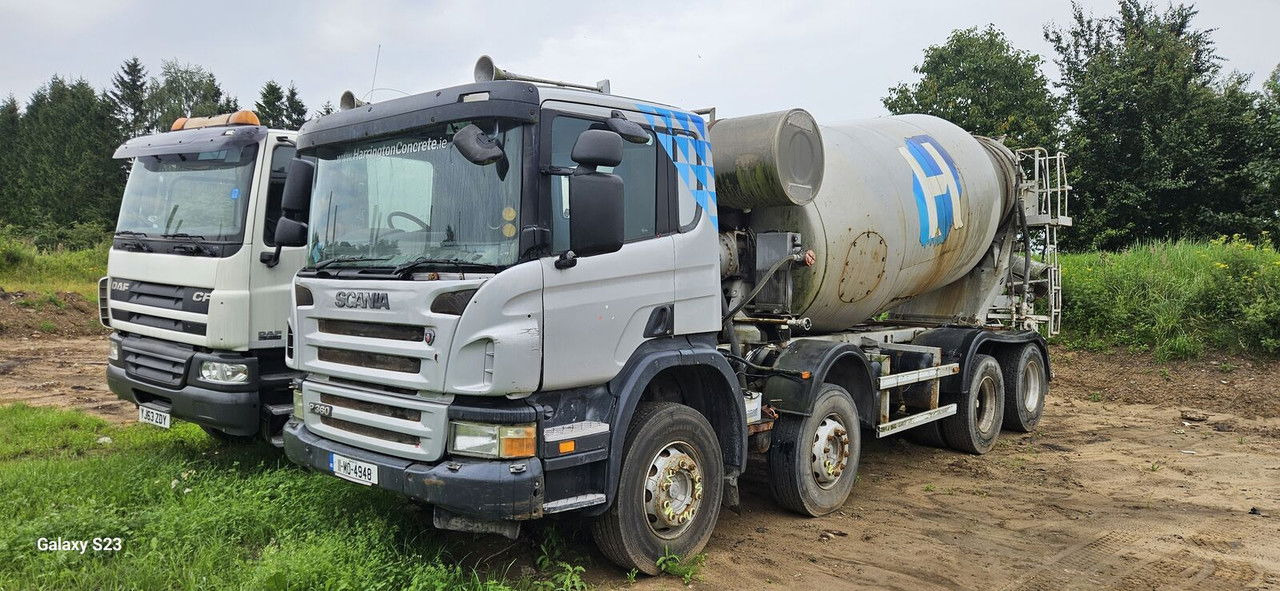 Scania P360 - 콘크리트 믹서 트럭 : 사진 1 Scania P360 - 콘크리트 믹서 트럭 : 사진 1