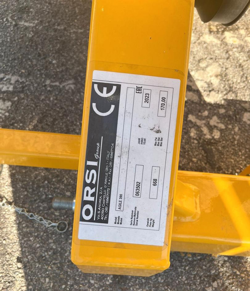 Braccio decespugliatore Orsi Agile 390 - 붐 모어 : 사진 4 Braccio decespugliatore Orsi Agile 390 - 붐 모어 : 사진 4