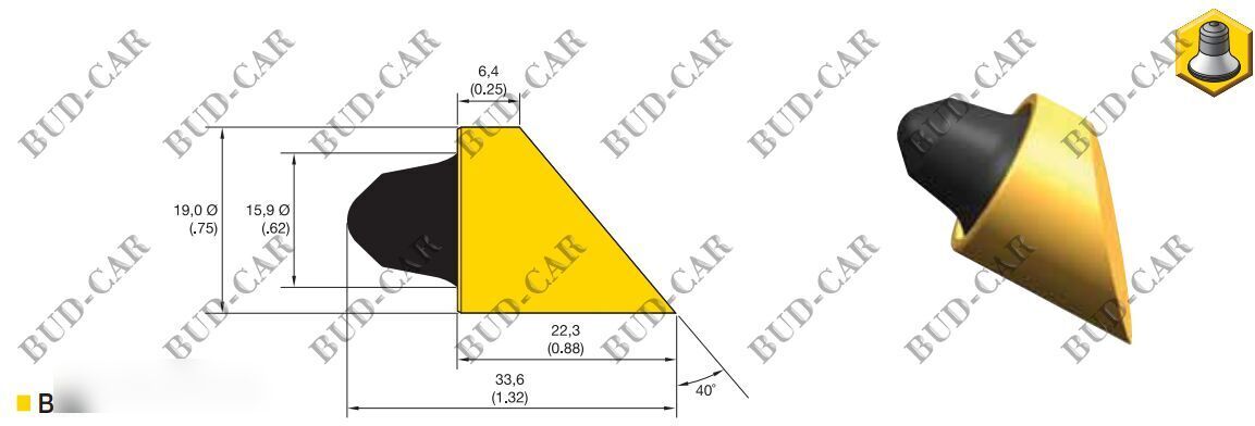 New Cutter, Frez, blades, bits BR1, BR2, BR3, BR4 - 부착물 드릴링 리그 용 : 사진 3 New Cutter, Frez, blades, bits BR1, BR2, BR3, BR4 - 부착물 드릴링 리그 용 : 사진 3