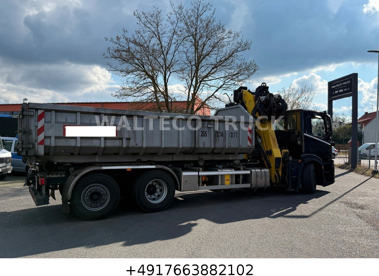 Iveco X Way 460/Abroll HYVA/KRAN TAYFUN/LENKACHSE - 후크 리프트 트럭 : 사진 4 Iveco X Way 460/Abroll HYVA/KRAN TAYFUN/LENKACHSE - 후크 리프트 트럭 : 사진 4