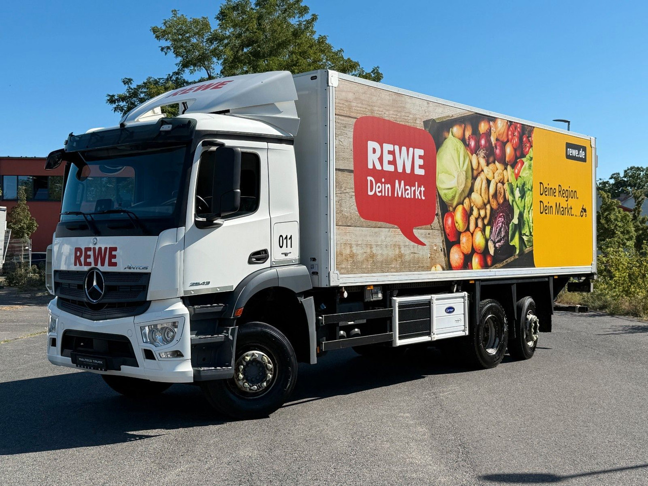 Mercedes-Benz Antos 2543 Kühler/Liftachse/8m/Ladebord/Retarder - 냉동탑차 : 사진 2 Mercedes-Benz Antos 2543 Kühler/Liftachse/8m/Ladebord/Retarder - 냉동탑차 : 사진 2