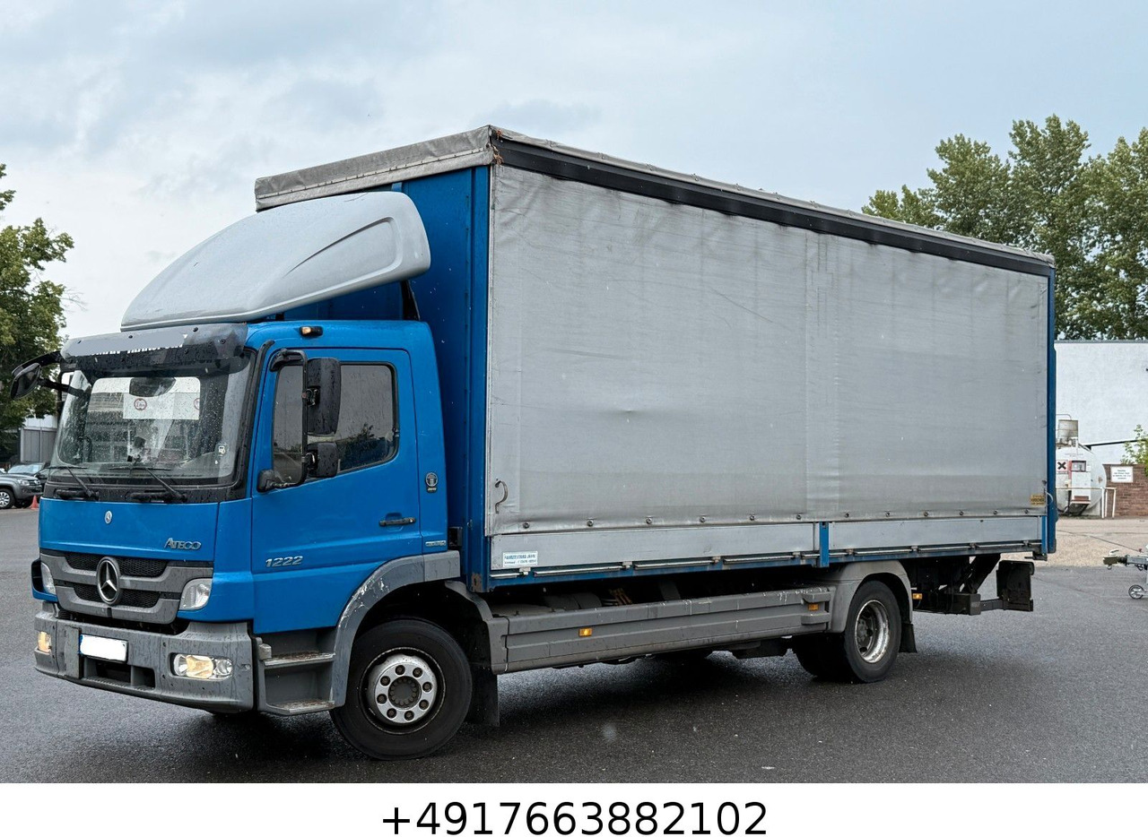 Mercedes-Benz Atego 1222/Ladebordwand/7.30m/Euro 5 - 커튼사이더 트럭 : 사진 1 Mercedes-Benz Atego 1222/Ladebordwand/7.30m/Euro 5 - 커튼사이더 트럭 : 사진 1