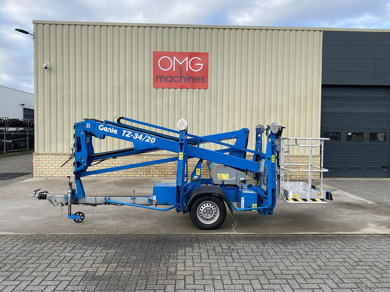 Genie TZ34/20, Aanhangwagen hoogwerker, 12 meter - 견인식 붐 리프트 : 사진 1 Genie TZ34/20, Aanhangwagen hoogwerker, 12 meter - 견인식 붐 리프트 : 사진 1