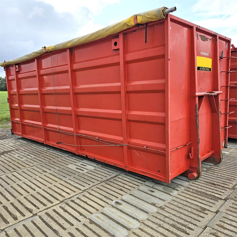 ABC Træfliscontainer med pressening. - 롤오프 컨테이너 : 사진 1 ABC Træfliscontainer med pressening. - 롤오프 컨테이너 : 사진 1