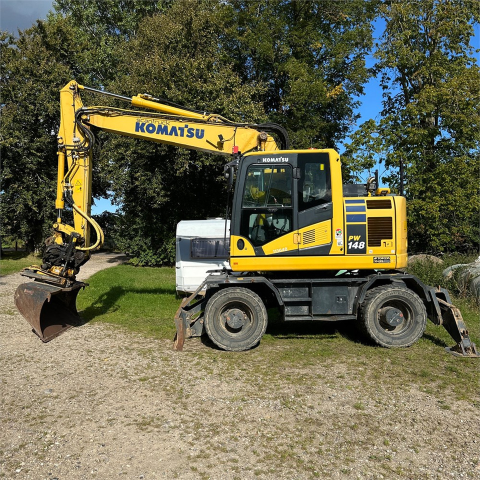 Komatsu PW148-11 - 휠 굴삭기 : 사진 1 Komatsu PW148-11 - 휠 굴삭기 : 사진 1