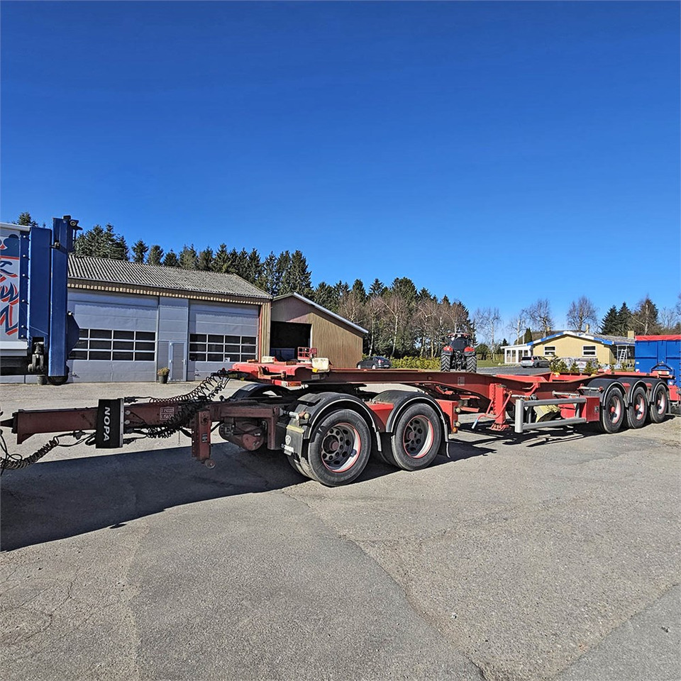 Nopa TSC 400 - 컨테이너 운반 장치/ 스와프 보디 세미 트레일러 : 사진 2 Nopa TSC 400 - 컨테이너 운반 장치/ 스와프 보디 세미 트레일러 : 사진 2