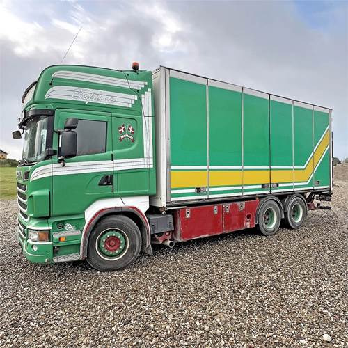 Scania R500 - 박스 트럭 : 사진 1 Scania R500 - 박스 트럭 : 사진 1