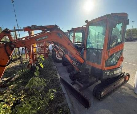 Doosan DX 27 Z - 미니 굴삭기 : 사진 1 Doosan DX 27 Z - 미니 굴삭기 : 사진 1