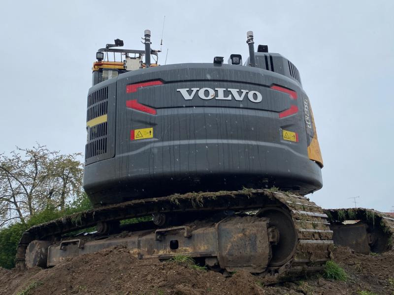 Volvo ECR 235EL - 크롤러 굴삭기 : 사진 5 Volvo ECR 235EL - 크롤러 굴삭기 : 사진 5