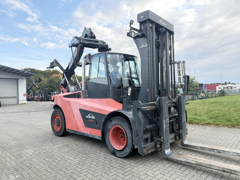 Linde H120/02 - 디젤 지게차 : 사진 2 Linde H120/02 - 디젤 지게차 : 사진 2