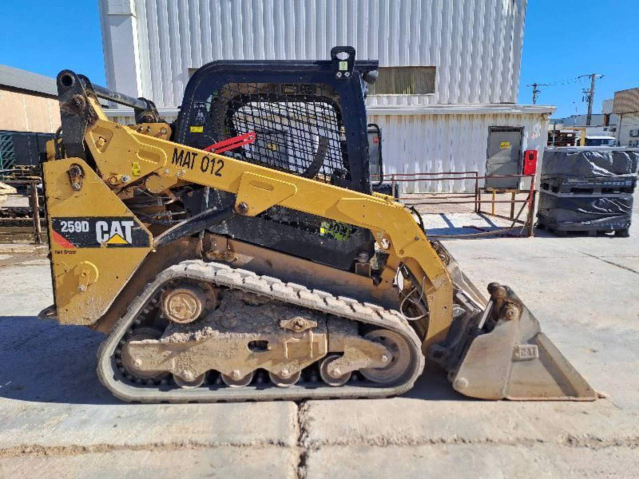 CAT 259D - 크롤러 로더 : 사진 1 CAT 259D - 크롤러 로더 : 사진 1