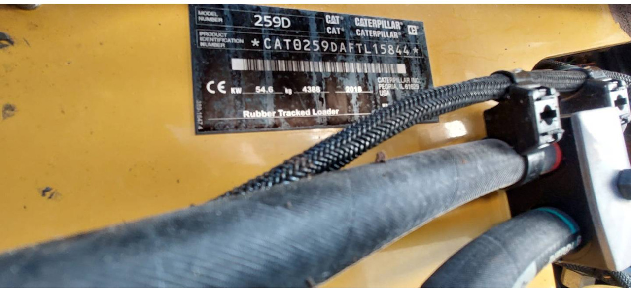 CAT 259D - 크롤러 로더 : 사진 5 CAT 259D - 크롤러 로더 : 사진 5