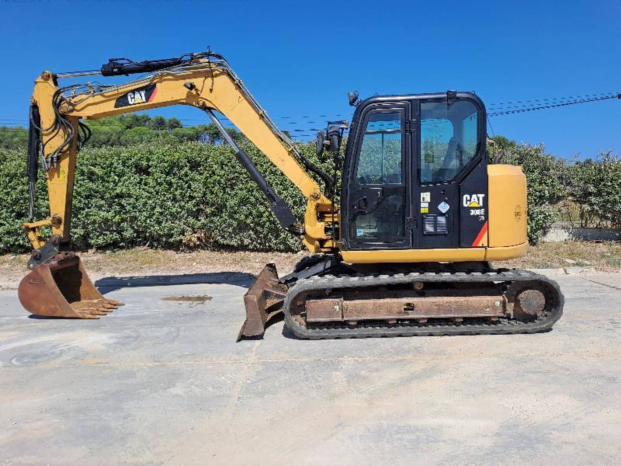 CAT 308E CR SB - 크롤러 굴삭기 : 사진 2 CAT 308E CR SB - 크롤러 굴삭기 : 사진 2