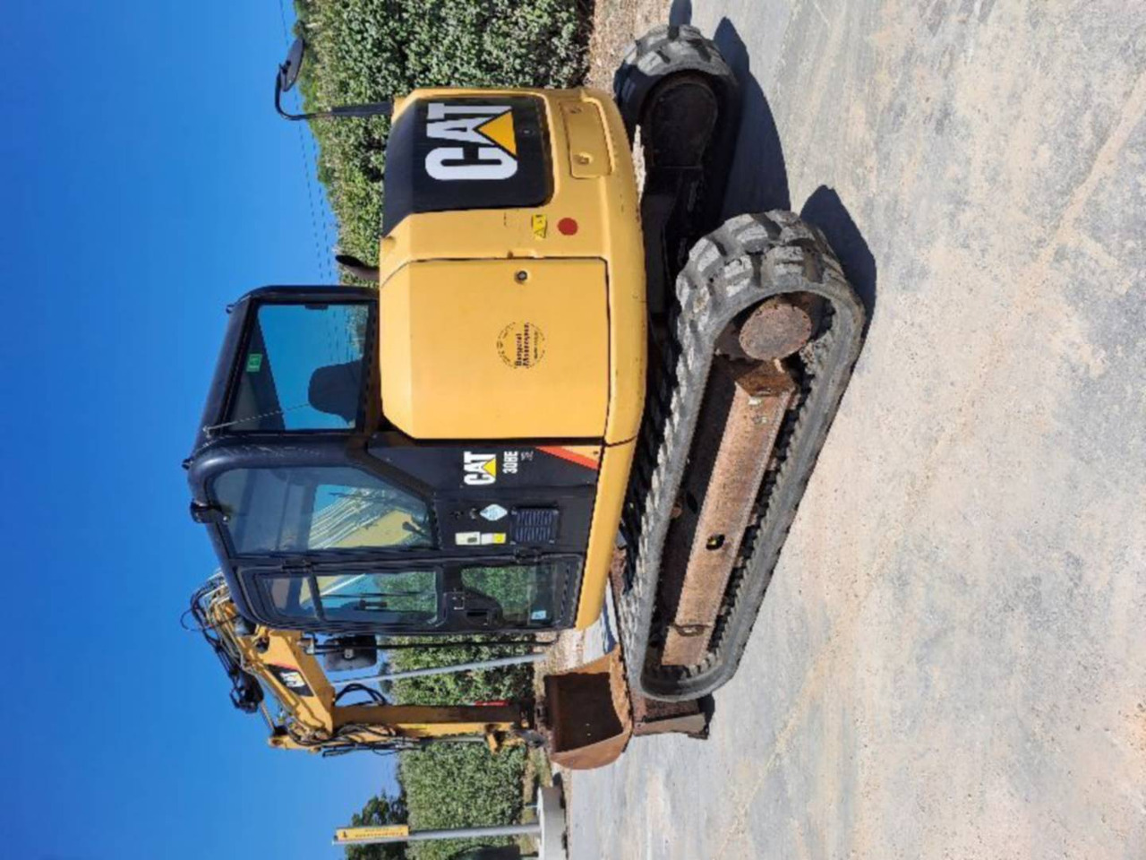 CAT 308E CR SB - 크롤러 굴삭기 : 사진 3 CAT 308E CR SB - 크롤러 굴삭기 : 사진 3