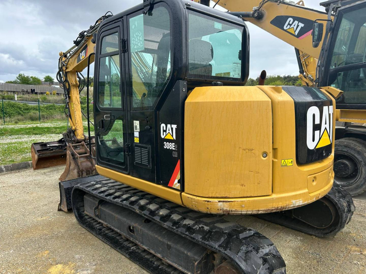 CAT 308E2 CR - 크롤러 굴삭기 : 사진 4 CAT 308E2 CR - 크롤러 굴삭기 : 사진 4