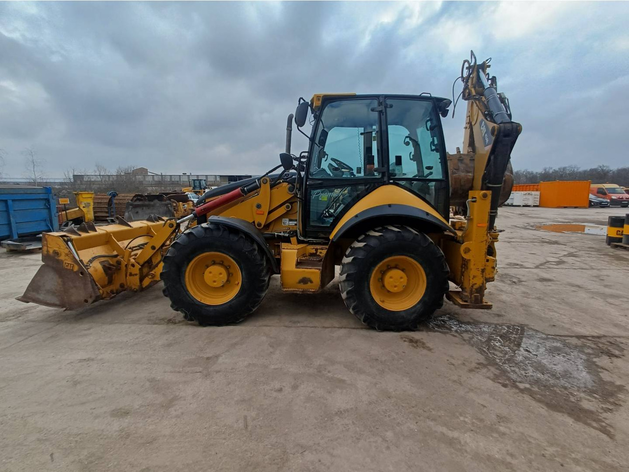 백호 로더 CAT 434E : 사진 30