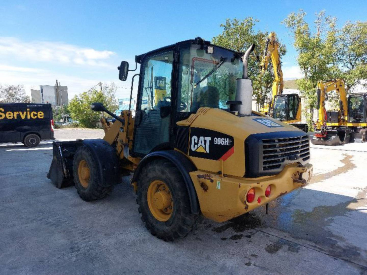 CAT 906H2 - 휠 로더 : 사진 2 CAT 906H2 - 휠 로더 : 사진 2