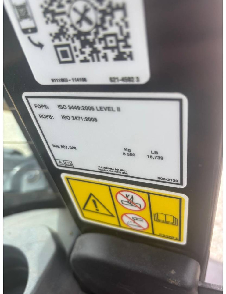 휠 로더 CAT 908 : 사진 24