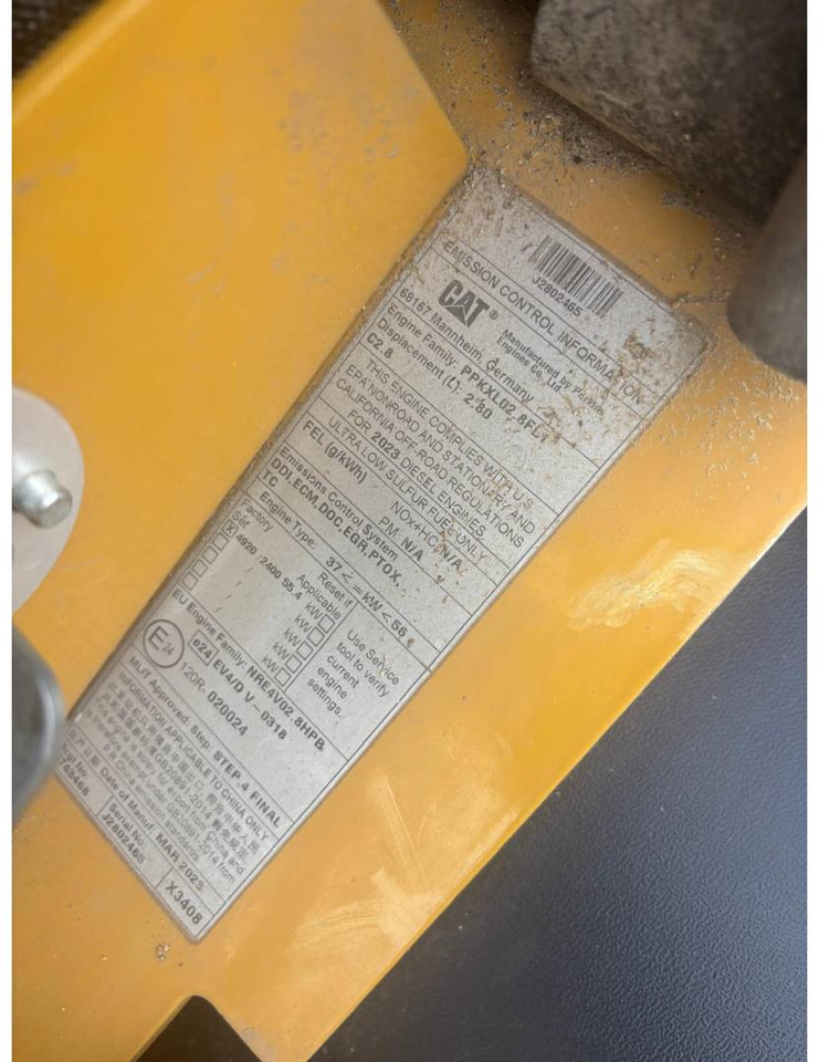 휠 로더 CAT 908 : 사진 7
