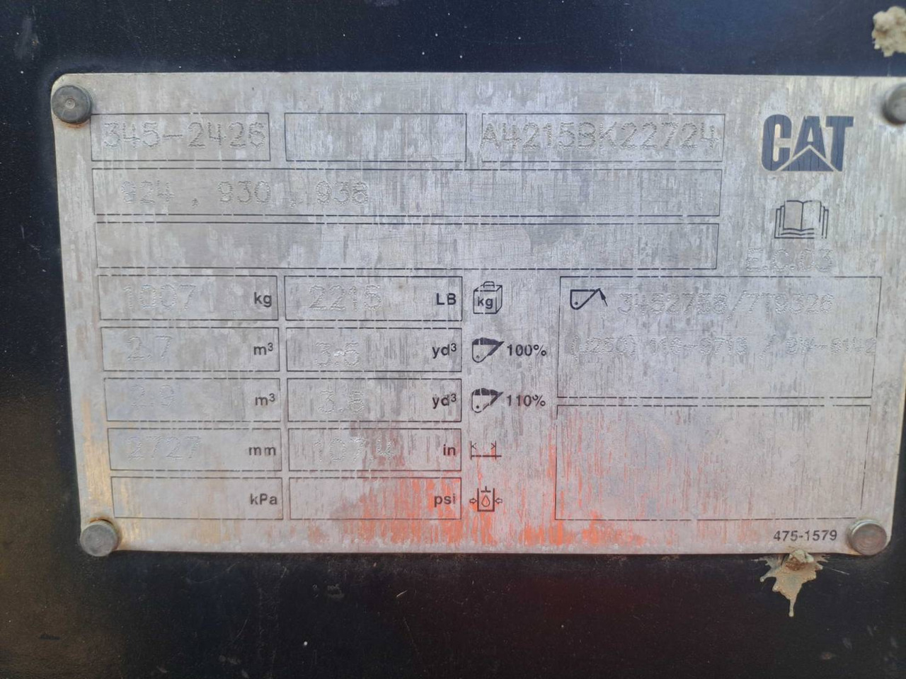 휠 로더 CAT 930M : 사진 12 휠 로더 CAT 930M : 사진 12