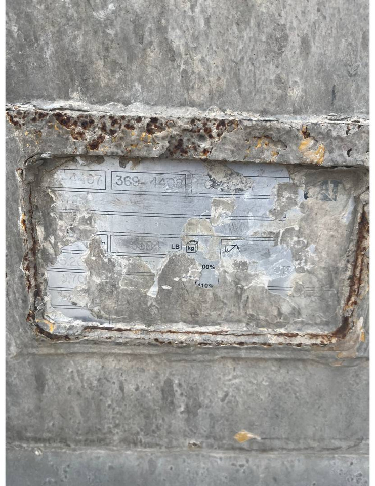 CAT 966/972/5200L/GODET/LAME - 로더 버킷 : 사진 3 CAT 966/972/5200L/GODET/LAME - 로더 버킷 : 사진 3