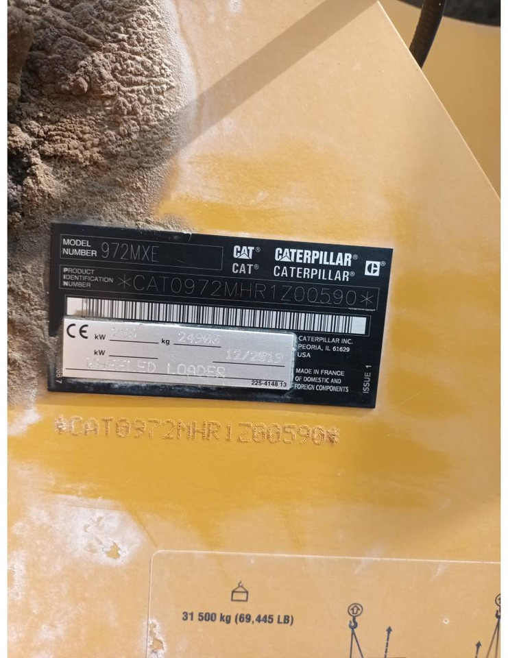 리스 CAT 972M XE CAT 972M XE : 사진 6