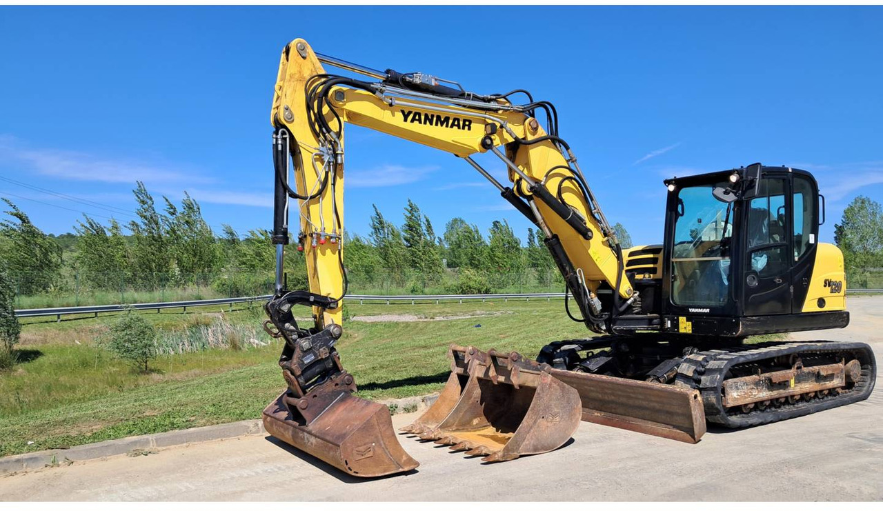 YANMAR SV120 - 크롤러 굴삭기 : 사진 1 YANMAR SV120 - 크롤러 굴삭기 : 사진 1