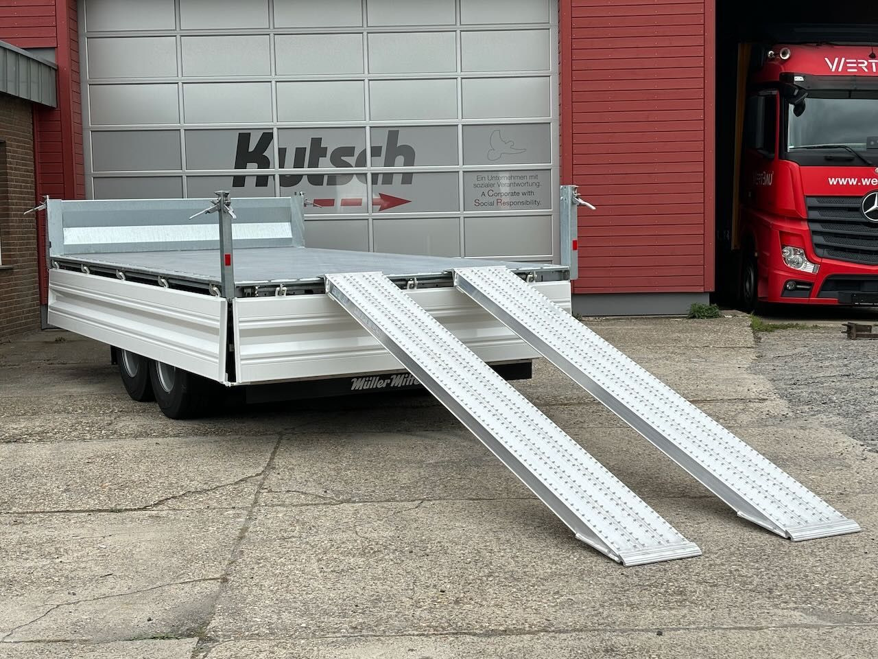 Müller-Mitteltal KA-TA-R 11,9/024 Breitreifen, Alu-Rampen, LED - 덤프 트레일러 : 사진 1 Müller-Mitteltal KA-TA-R 11,9/024 Breitreifen, Alu-Rampen, LED - 덤프 트레일러 : 사진 1